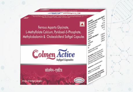 Colmen Active Softgel Cap.